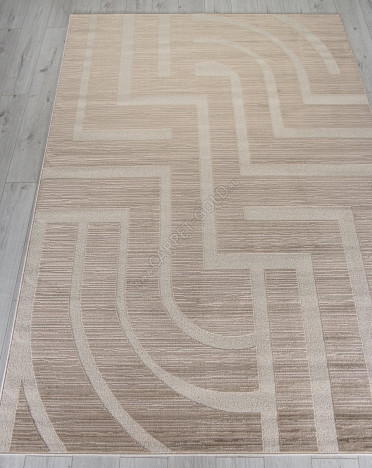 Ковер российский F439 DIOS (Фризе, бежевый)